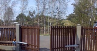 Купить распашные ворота из штакетника Глазов, цена от 2701 руб.